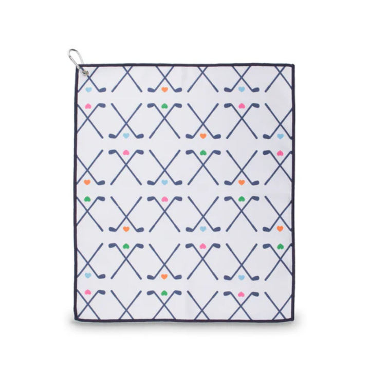 Ame &amp; Lulu Tinsley Golf Towel - Ame &amp; Lulu Tinsley Golf Towel