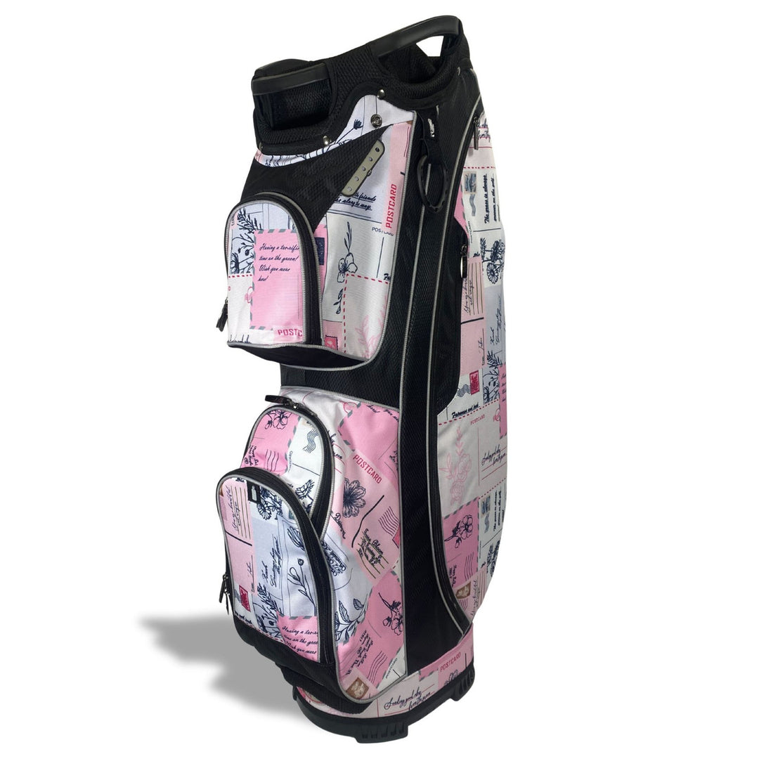 Taboo Fashions Love Notes Pink 14-Way Lightweight Cart Bag