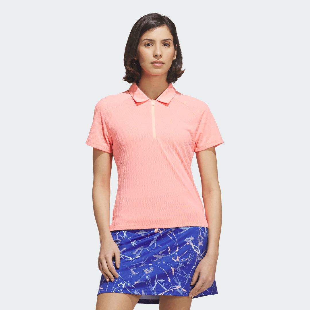 Adidas Ultimate365 Melange Short Sleeve Polo [AW26]