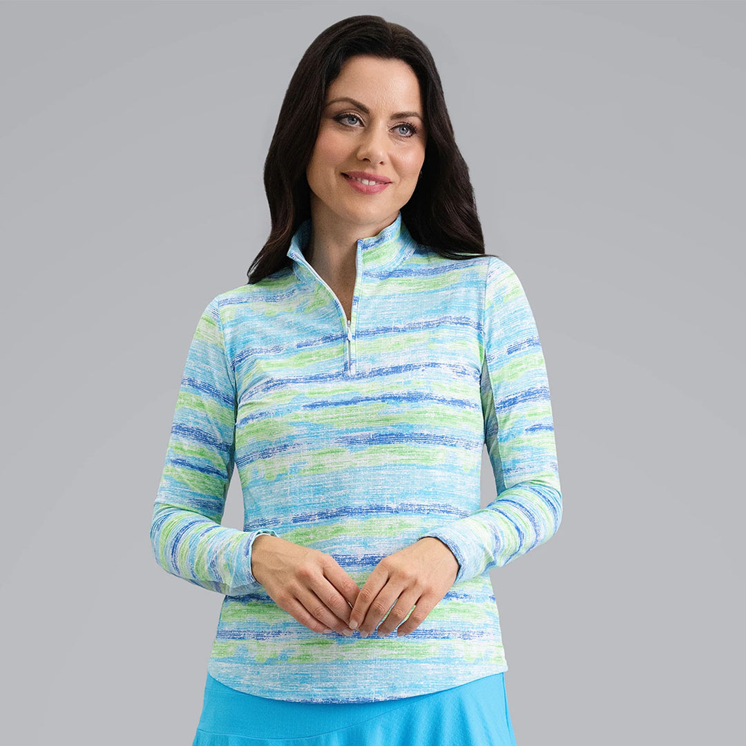 IBKUL Gia Long Sleeve Mock