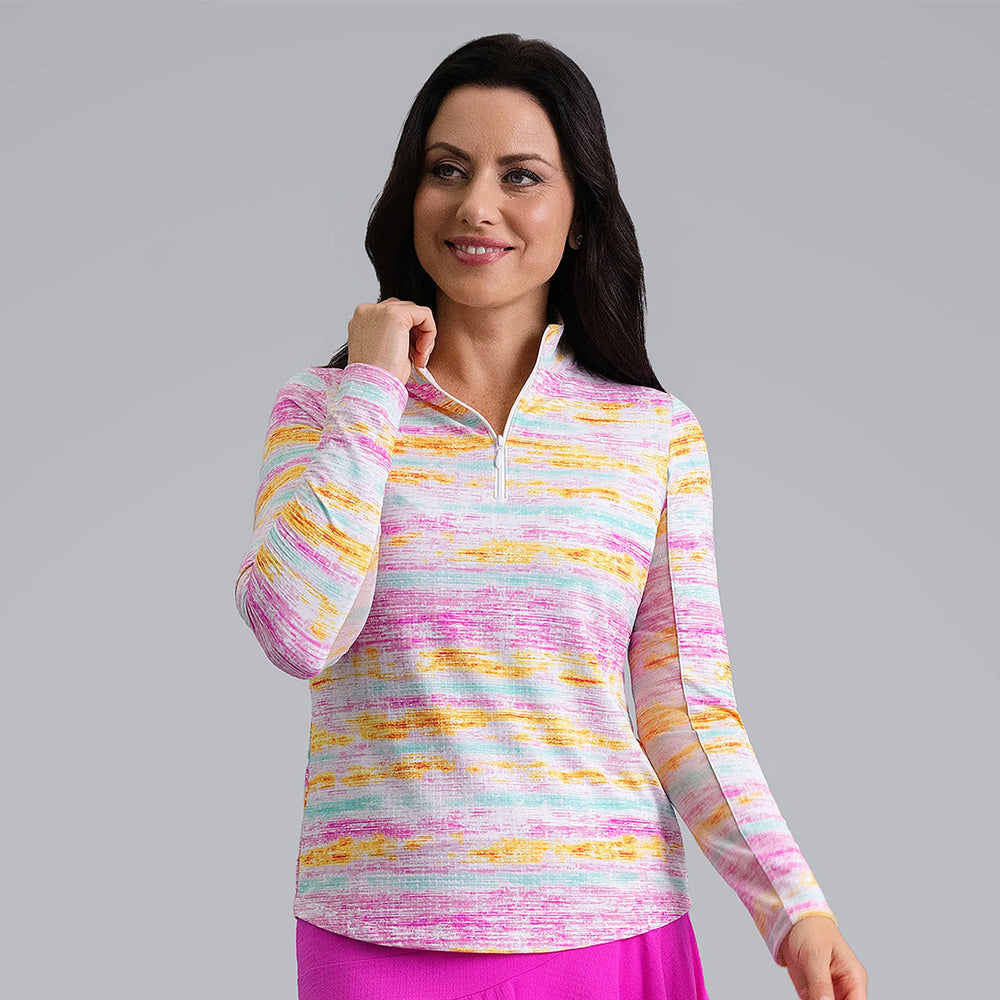 IBKUL Gia Long Sleeve Mock