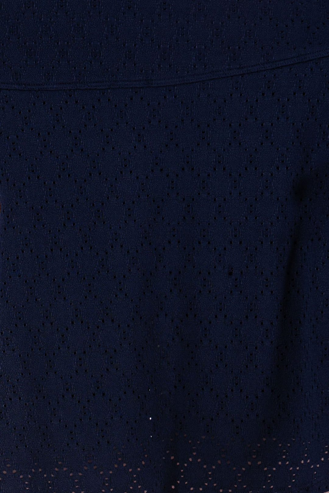Foray Golf Navy Stretch Eyelet Skort