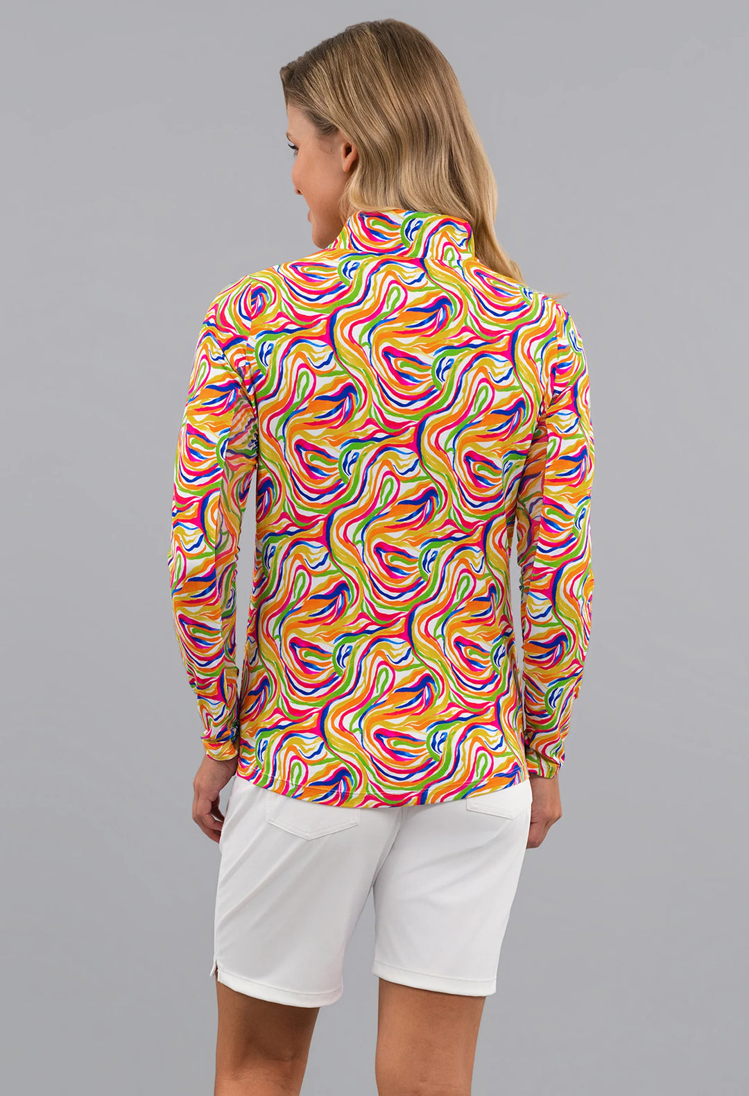 IBKUL Limited Edition Thalia Quarter Zip Mock [SF26]