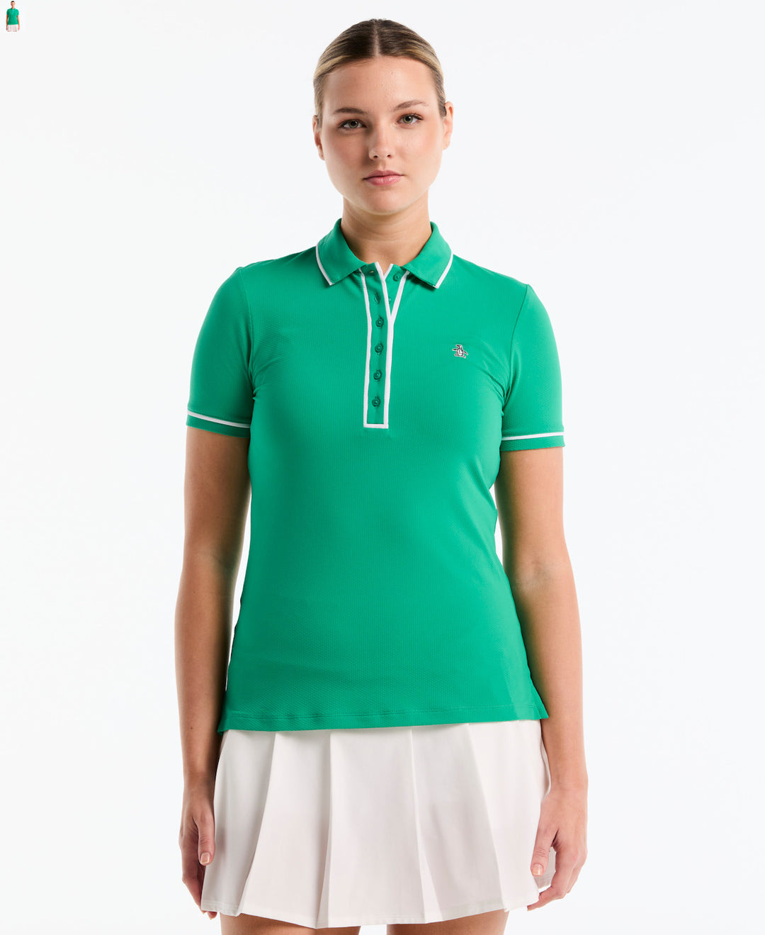 Original Penguin Veronica Short Sleeve Pique Polo [SF26]