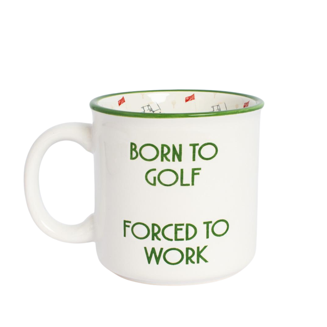 The Royal Standard Born To Golf Coffee Mug