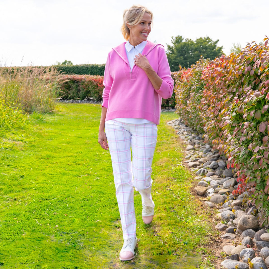 JoFit Every Wear Rosebud Knit Pullover