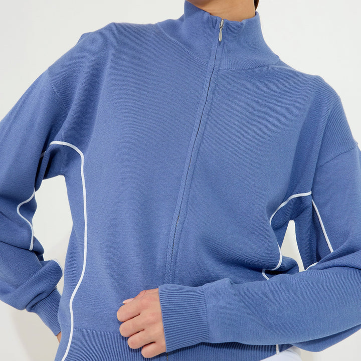 Abacus Niblick Full Zip Sweater