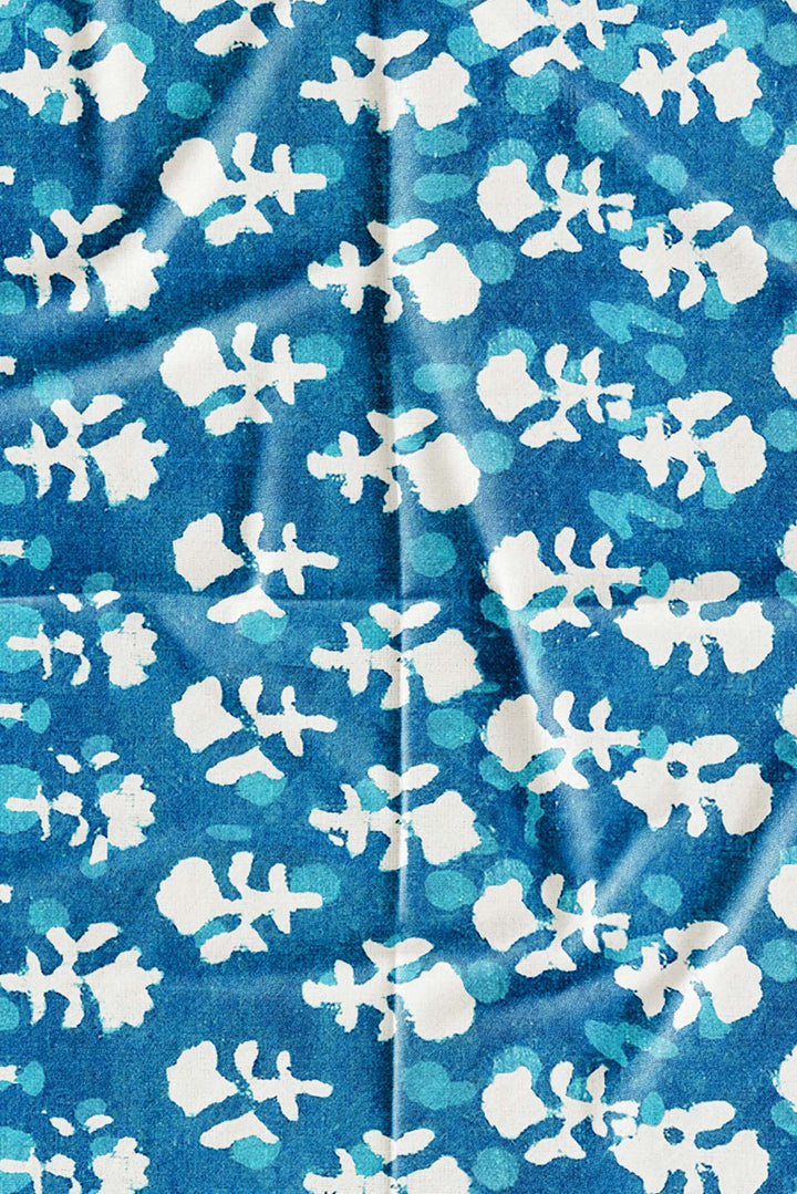 Foray Golf Indigo Floral Fringe Skort