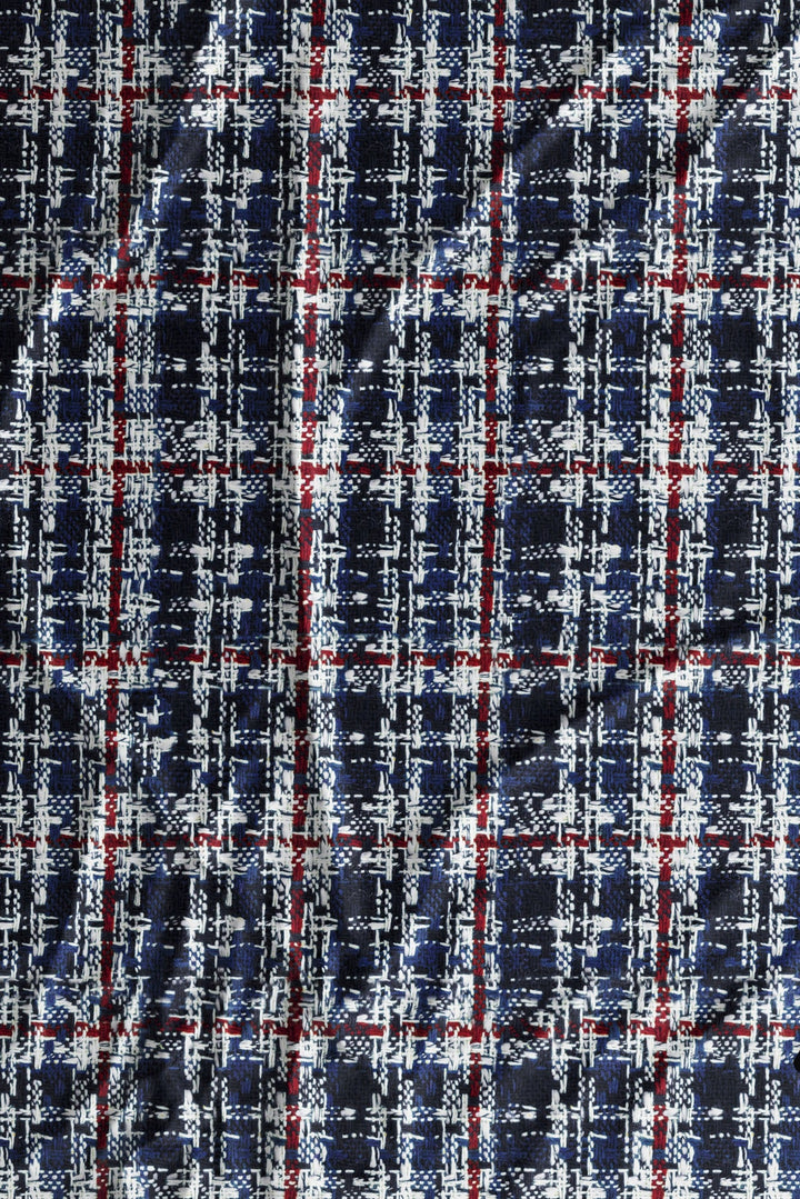 Foray Golf Front Pleat Plaid Skort