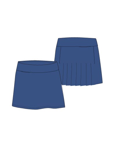 Marisa Monaco Blue 16" Skort