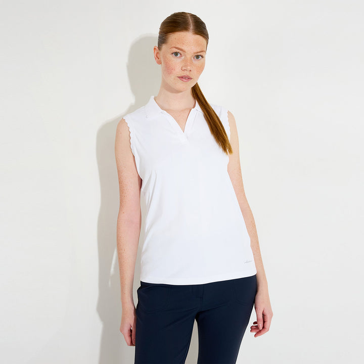 Abacus Victoria Drycool Sleeveless Polo