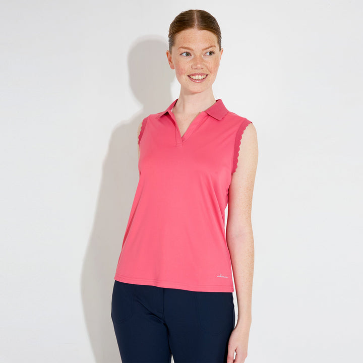 Abacus Victoria Drycool Sleeveless Polo