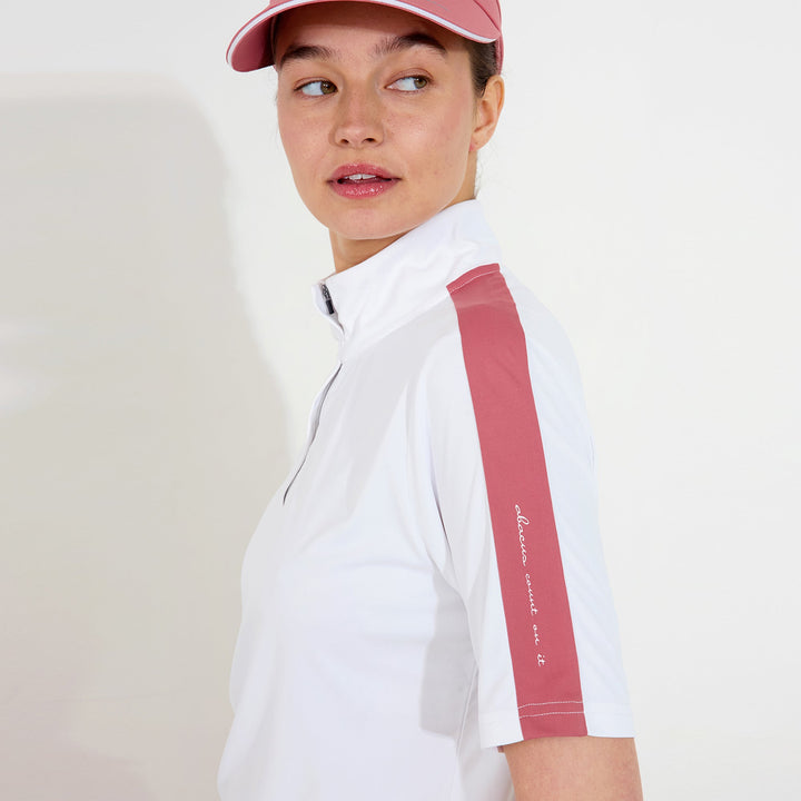 Abacus Aloha Half Sleeve UV Mock