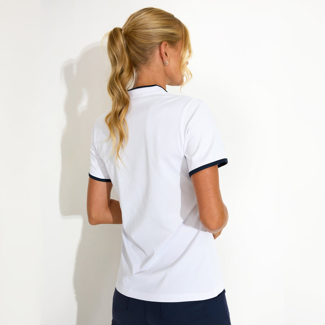 Abacus Turnberry Short Sleeve Mock