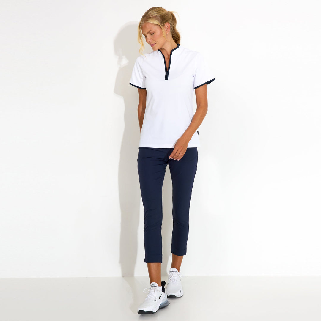 Abacus Turnberry Short Sleeve Mock