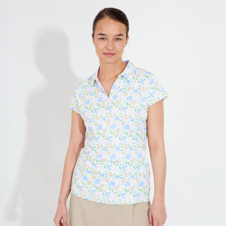 Abacus Victoria Drycool Cup-Sleeve Golf Polo