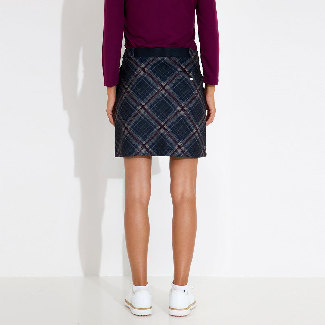 Abacus Limerick Plaid Golf Skort