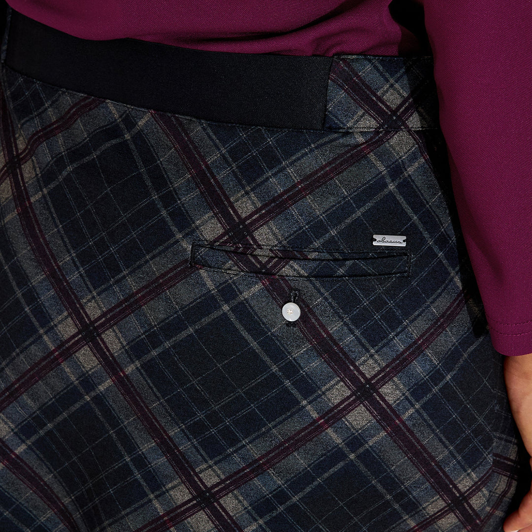 Abacus Limerick Plaid Golf Skort