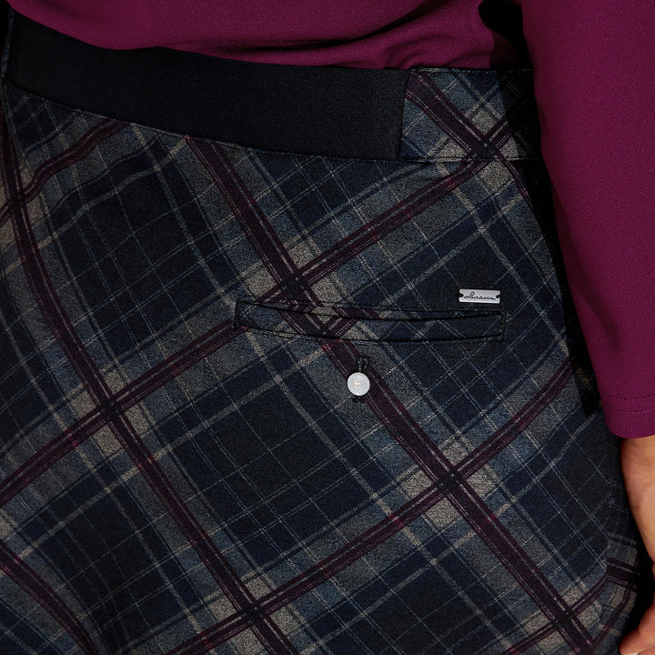 Abacus Limerick Plaid Golf Skort