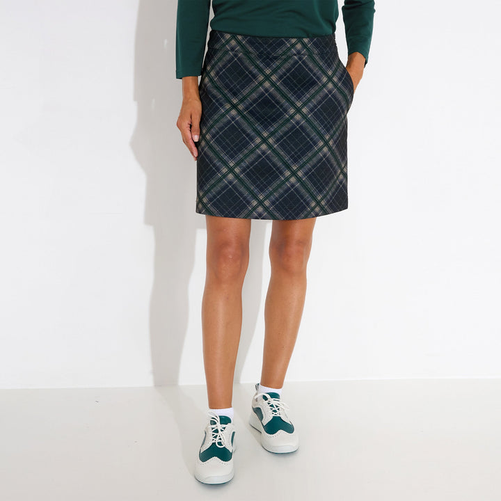 Abacus Limerick Plaid Golf Skort