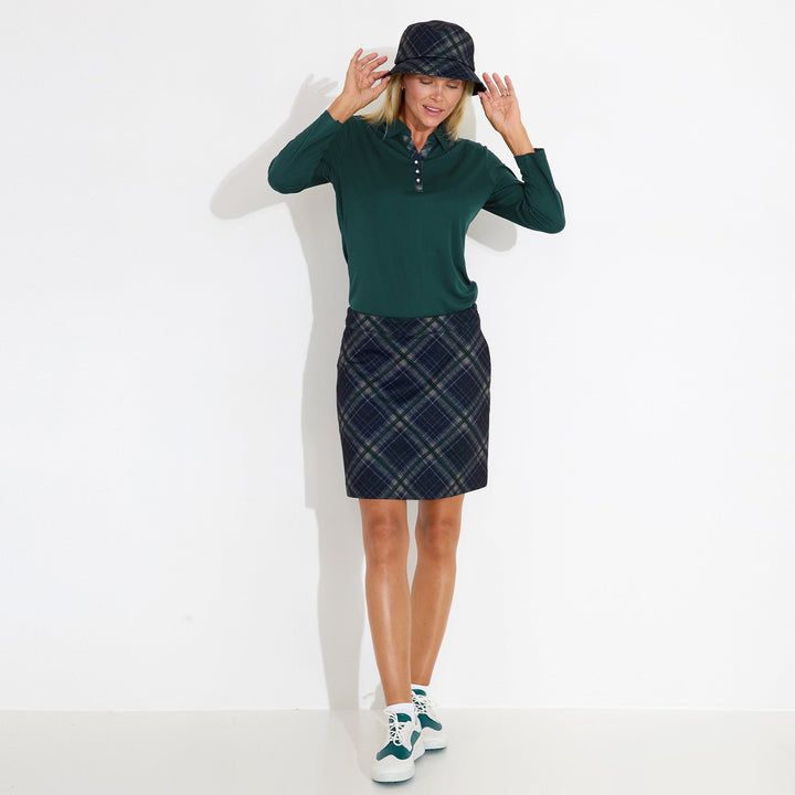 Abacus Limerick Plaid Golf Skort