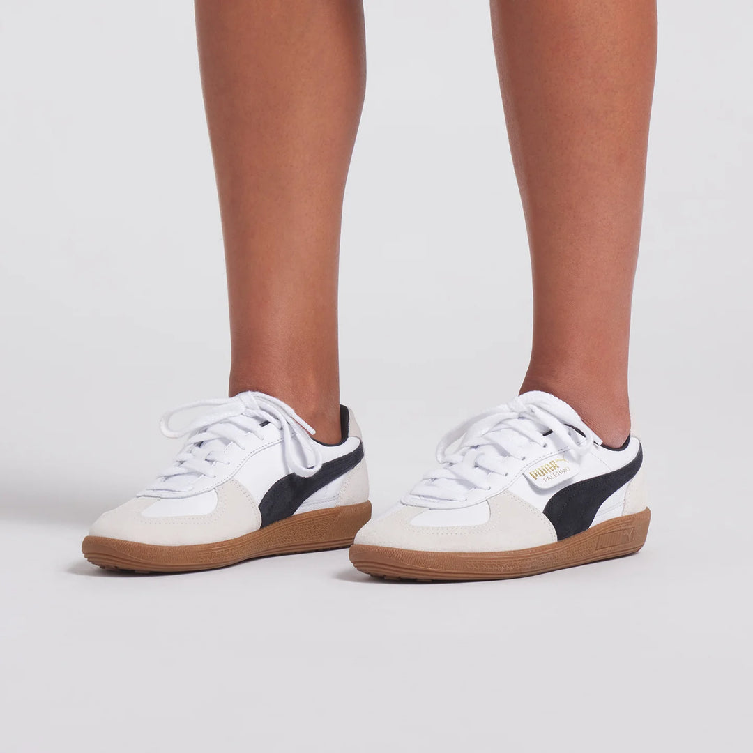 Puma Palermo G White/Black Spikeless Golf Shoe