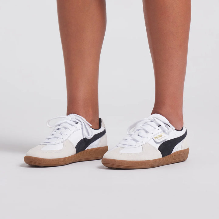 Puma Palermo G White/Black Spikeless Golf Shoe