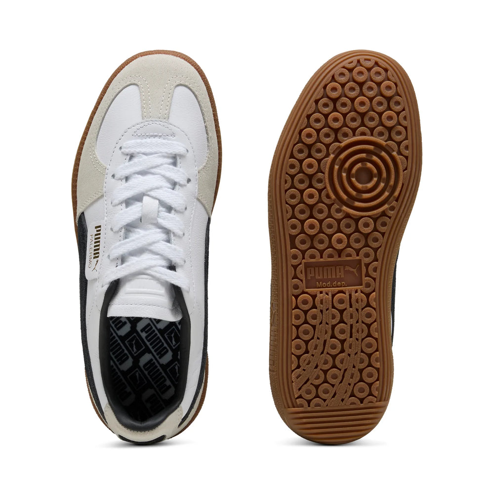 Puma Palermo G White/Black Spikeless Golf Shoe