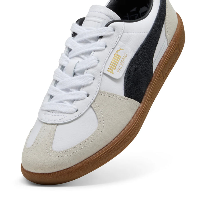 Puma Palermo G White/Black Spikeless Golf Shoe