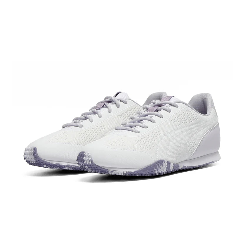 Puma MONOLITE 2 White/Lilac Spikeless Golf Shoe