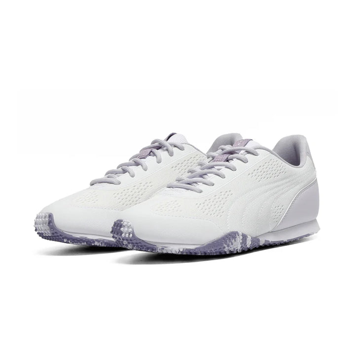 Puma MONOLITE 2 White/Lilac Spikeless Golf Shoe