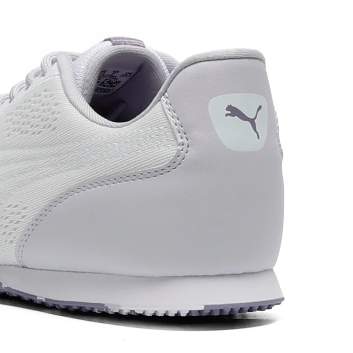Puma MONOLITE 2 White/Lilac Spikeless Golf Shoe