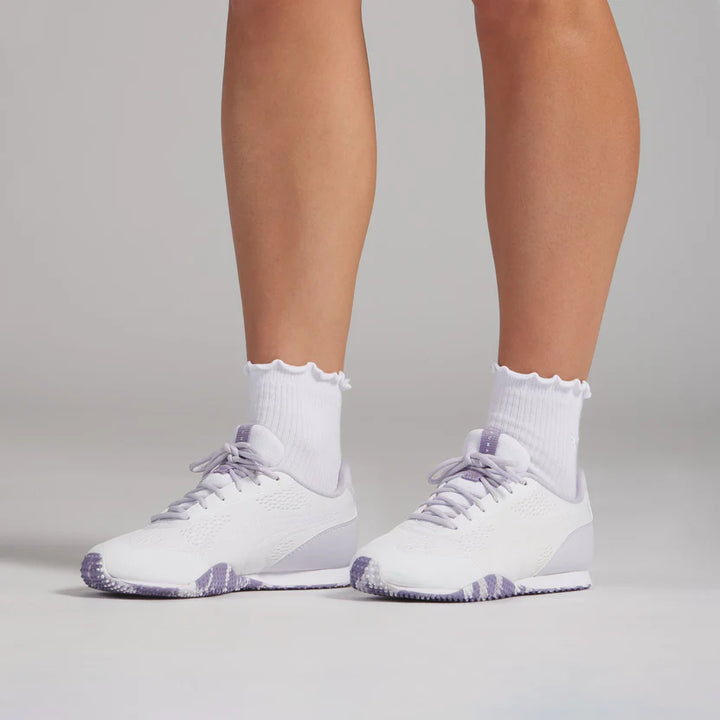 Puma MONOLITE 2 White/Lilac Spikeless Golf Shoe