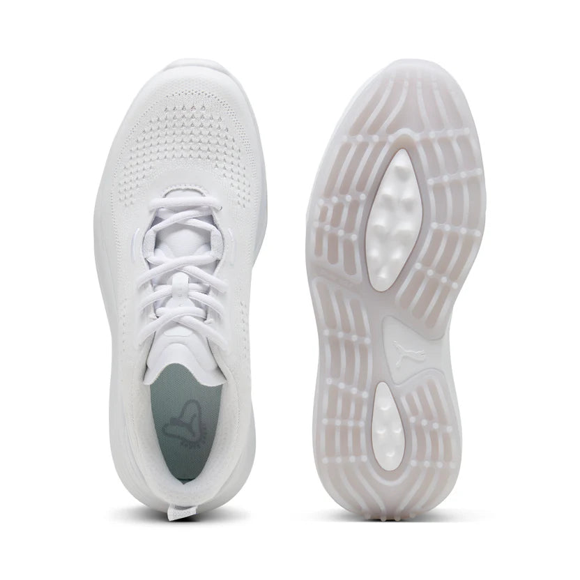 Puma GRUVE SPORT White/Lavender Pop Spikeless Golf Shoes