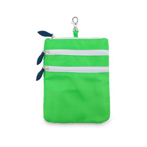 Ame &amp; Lulu 3-Zip Solid Nylon Carry All