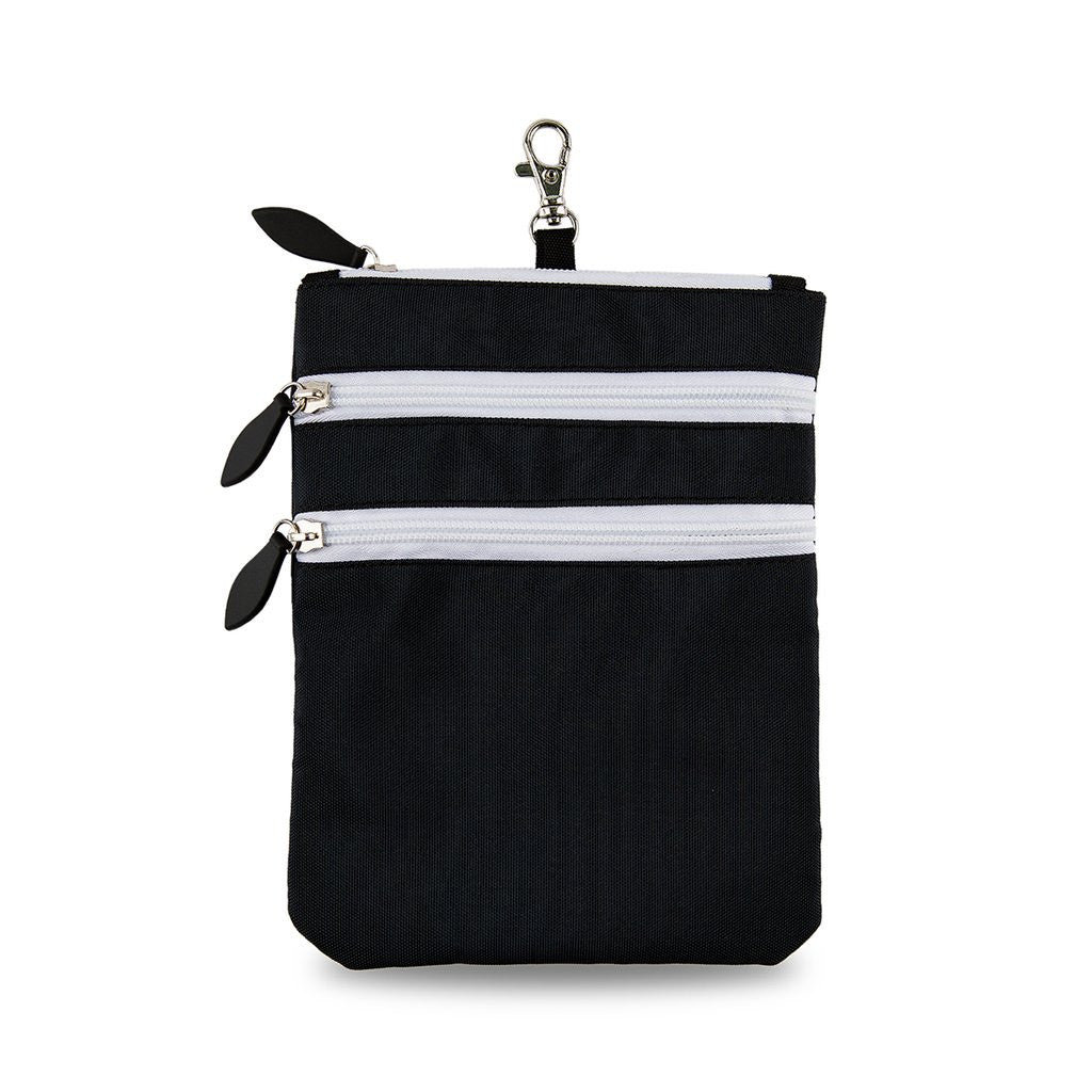 Ame &amp; Lulu 3-Zip Solid Nylon Carry All