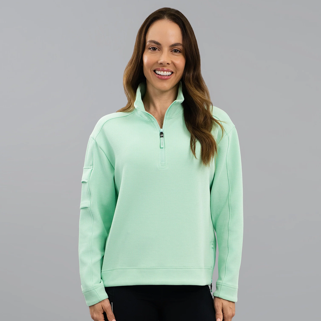 IBKUL Micro Waffle Knit Pullover [2026]