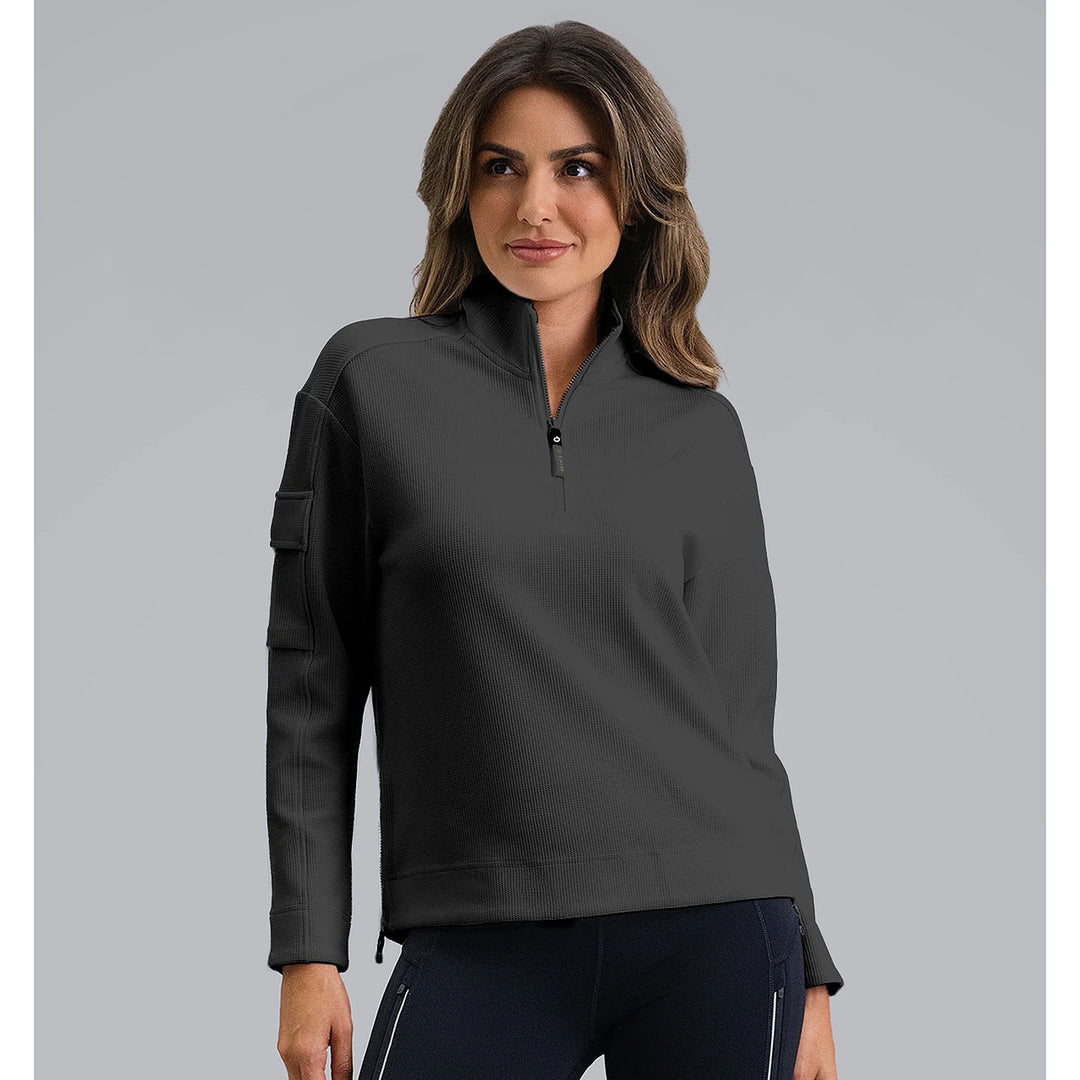 IBKUL Micro Waffle Knit Pullover [2026]