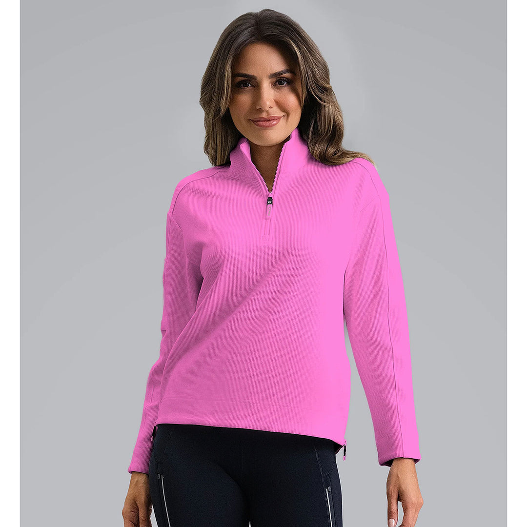 IBKUL Micro Waffle Knit Pullover [2026]