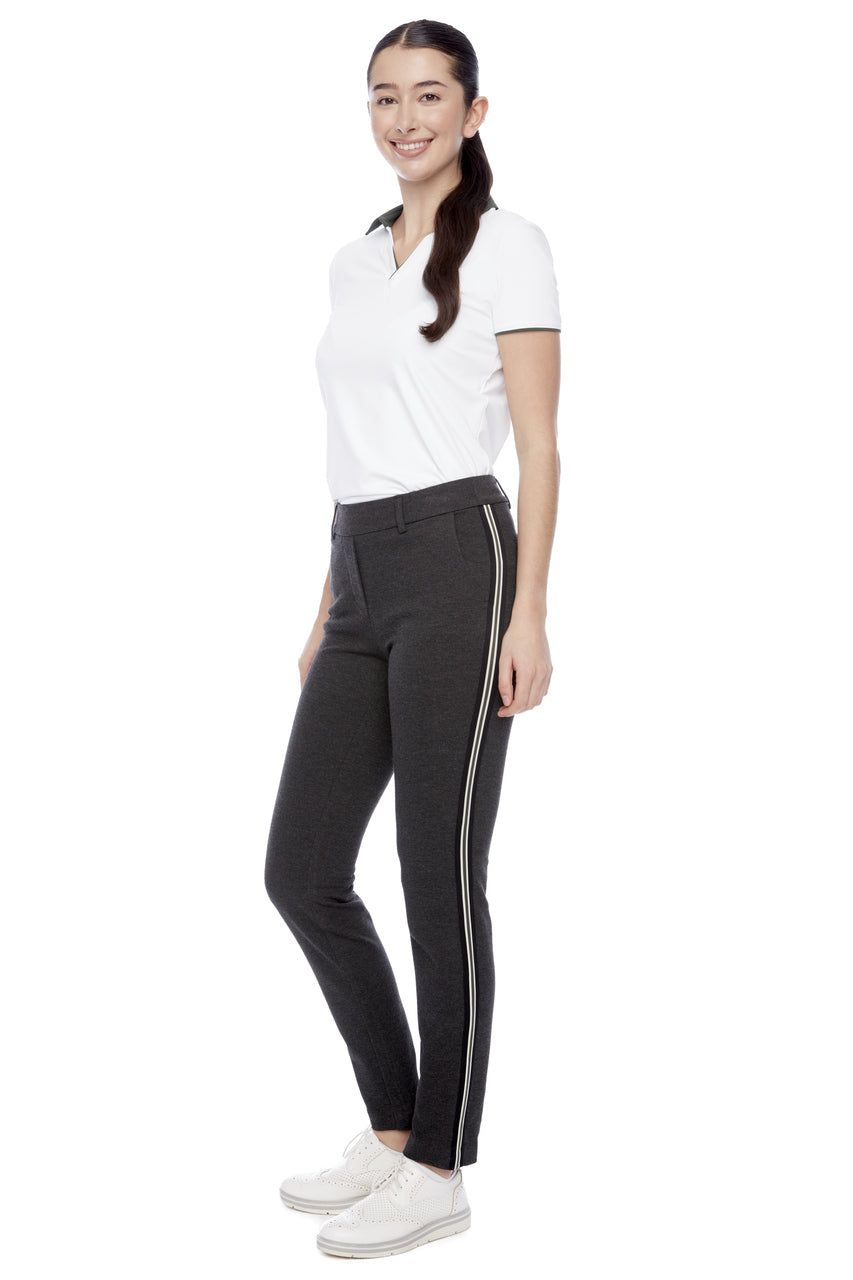 Swing Control Ponte 30" Side Stripe Pant