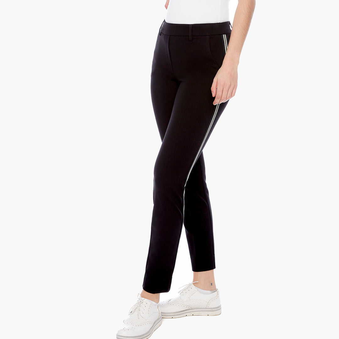Swing Control Ponte 30" Side Stripe Pant