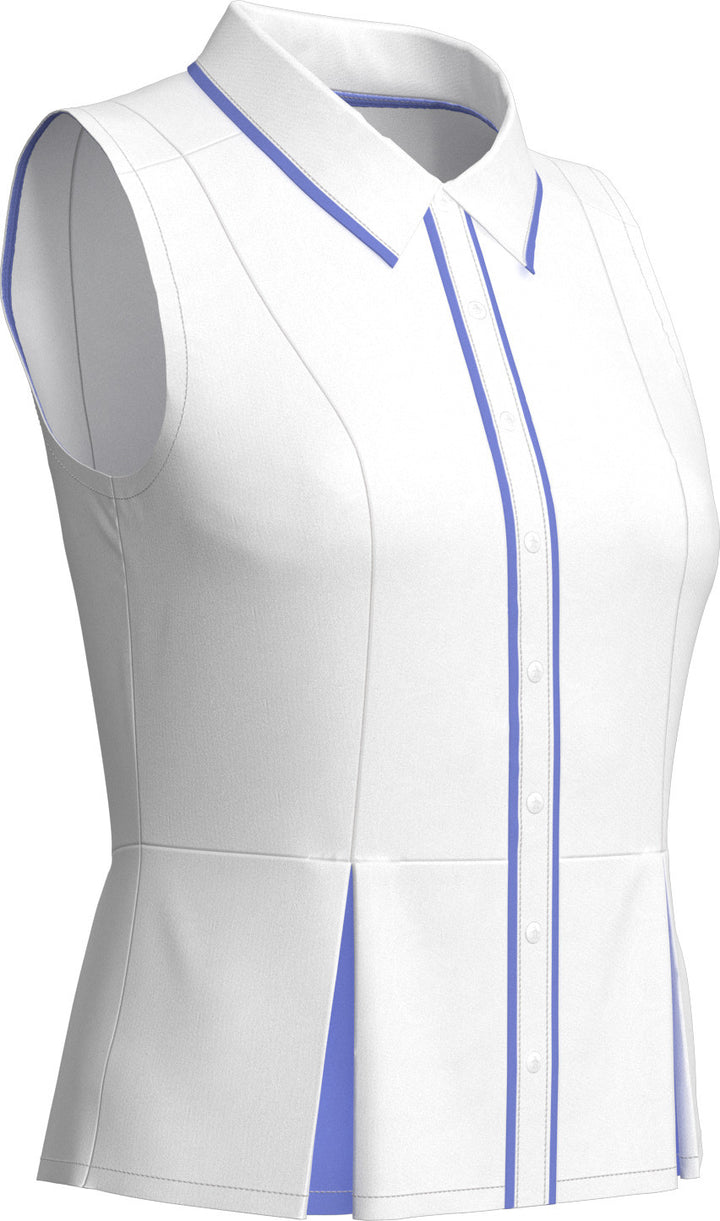 Original Penguin Peplum Blocked Polo