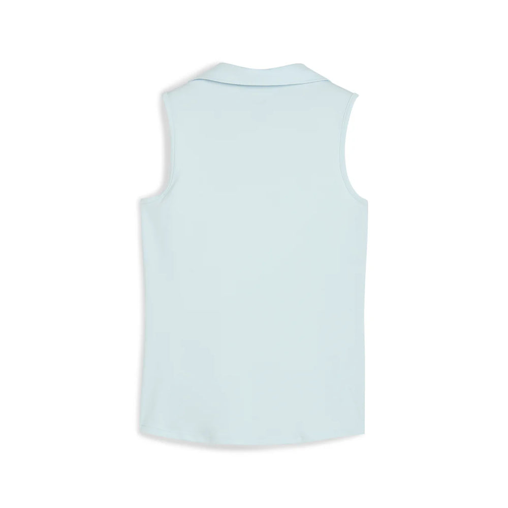 Puma Girls Cloudspun Piped Sleeveless Polo