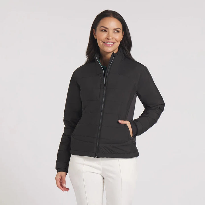 PUMA Kyley Quilted Golf Jacket