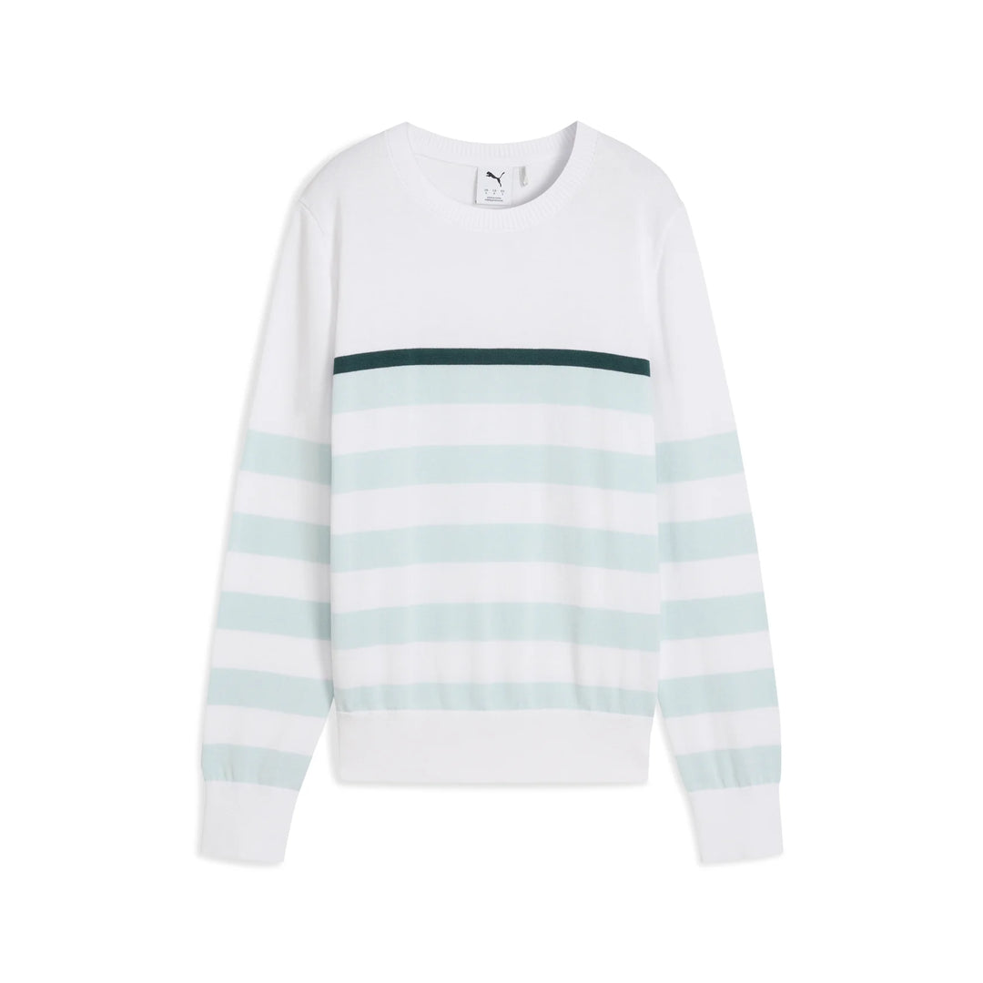 Puma Resort Stripe Golf Sweater
