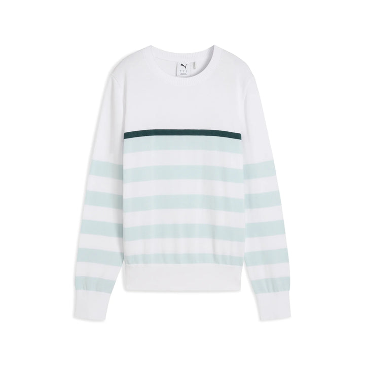 Puma Resort Stripe Golf Sweater