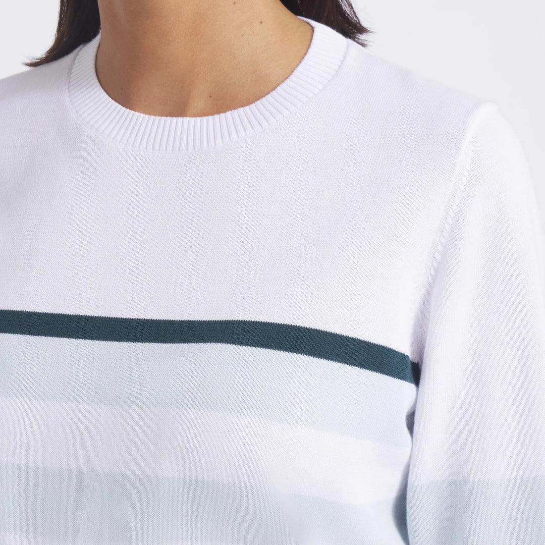 Puma Resort Stripe Golf Sweater