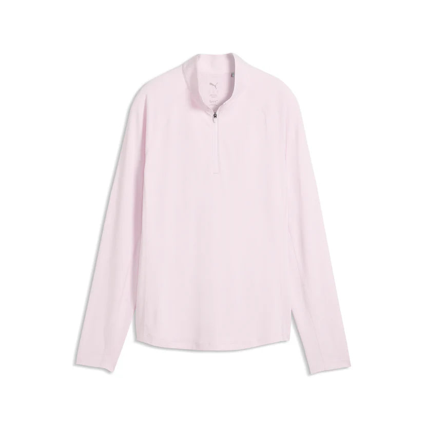 PUMA YouV Brrr 1/4 Zip Long Sleeve Cooling Mock [AW26]