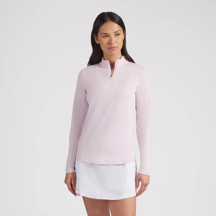 PUMA YouV Brrr 1/4 Zip Long Sleeve Cooling Mock [AW26]