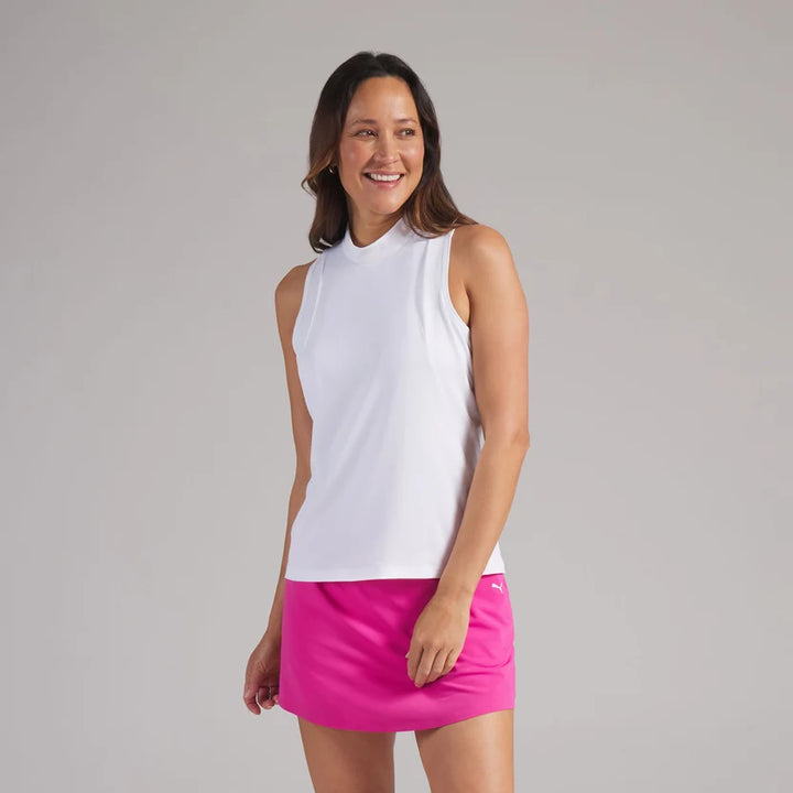 PUMA Nylon Sport Racerback Sleeveless Mockneck [2026]